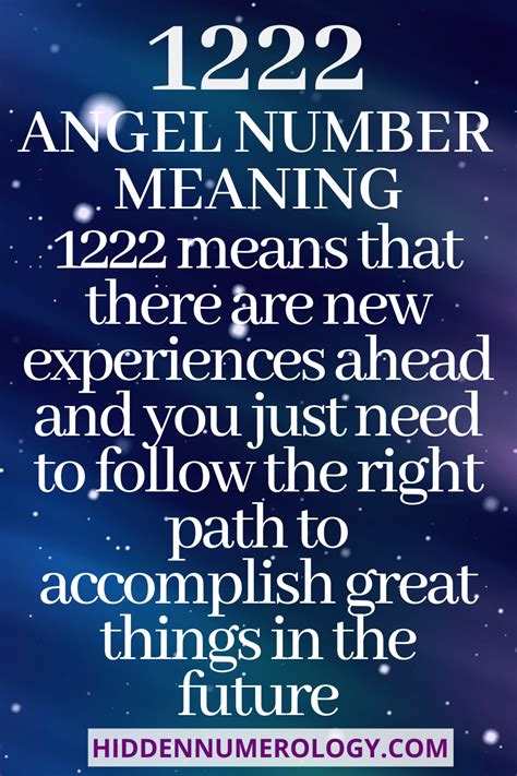 The real meaning of angel number 1222 for twin。